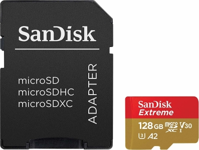 SanDisk Karta pamięci MicroSDHC SanDisk Extreme 128 GB