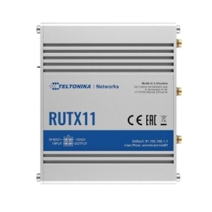 TELTONIKA UAB Router RUTX11 LTE z WiFi 4xRJ45 Sim antena zewn.
