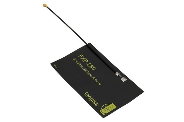 TAOGLAS Antena FXP280 868MHz 1.5dBi  PCB, 100mm 1.13