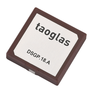 TAOGLAS Antena DSGP.1575.18.4 18*18*4mm GPS L1 Galileo E1