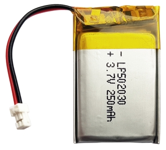 Akumulator bateria 250mAh Li-Pol 3.7V 5x20x30 PCM