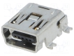 Gniazdo USB B mini 5-pin SMD