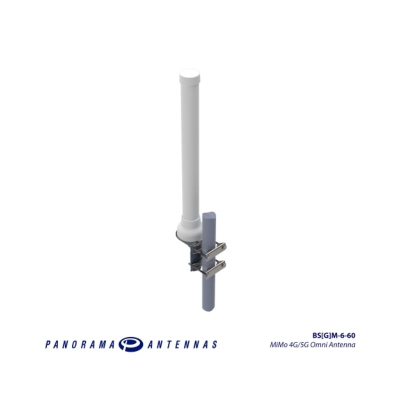 Panorama Antennas Antena dookólna 450-470/4G/5G 6dBi 5m SMA(m)