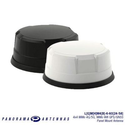 Panorama Antennas Antena dookólna 4G/5G 4xMIMO GPS czarna