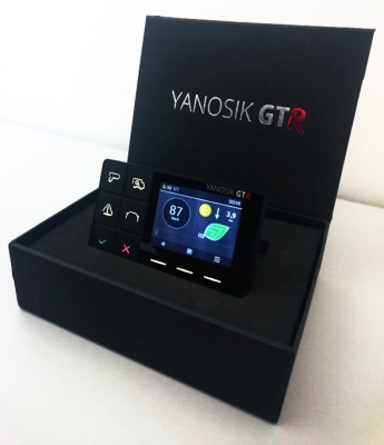 Yanosik GTR - antyradar z ekranem dotykowym