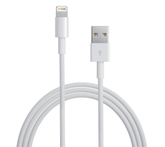 Przewód kabel USB Lightning iPhone 10/11 1m biały