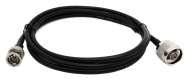 Kabel przejściówka BNC (m) - N (m) RG58 1.5m