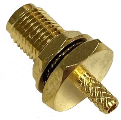 Panorama Antennas Złącze SMA(f) bulkhead zacisakne dla kabli RG174