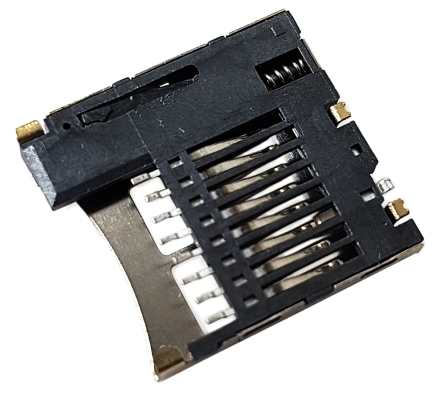 Złącze czytnik kart micro SD 8 PIN push-push SMT