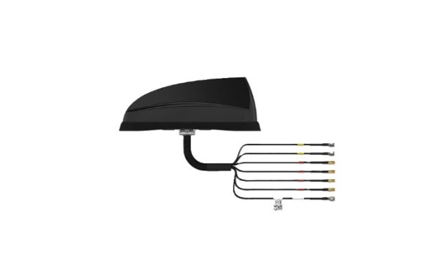 Panorama Antennas Antena Sharkfin 2x2MiMo 4G/5G + GNSS - czarna