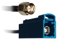 Kabel adapter FAKRA (f) - SMA A (m), 100mm RG174
