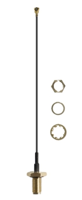 Quectel Kabel 0,1m SMA(f)-IPEX MHF 1 śrubowy DC 6GHz