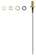 Quectel Kabel 0,15m SMA(f)-IPEX MHF 4L śrubowy DC 6GHz