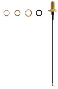 Quectel Kabel 0,25m SMA(f)-IPEX MHF 4L śrubowy DC 6GHz