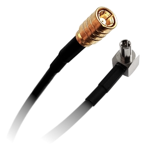 Kabel przejściówka TS9 (m) - SMB (f) - 20cm RG174